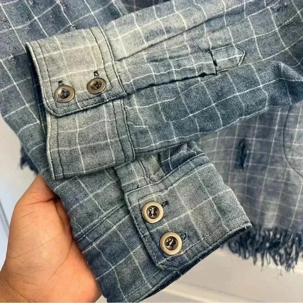 Denim Shacket - Picture 12 of 12